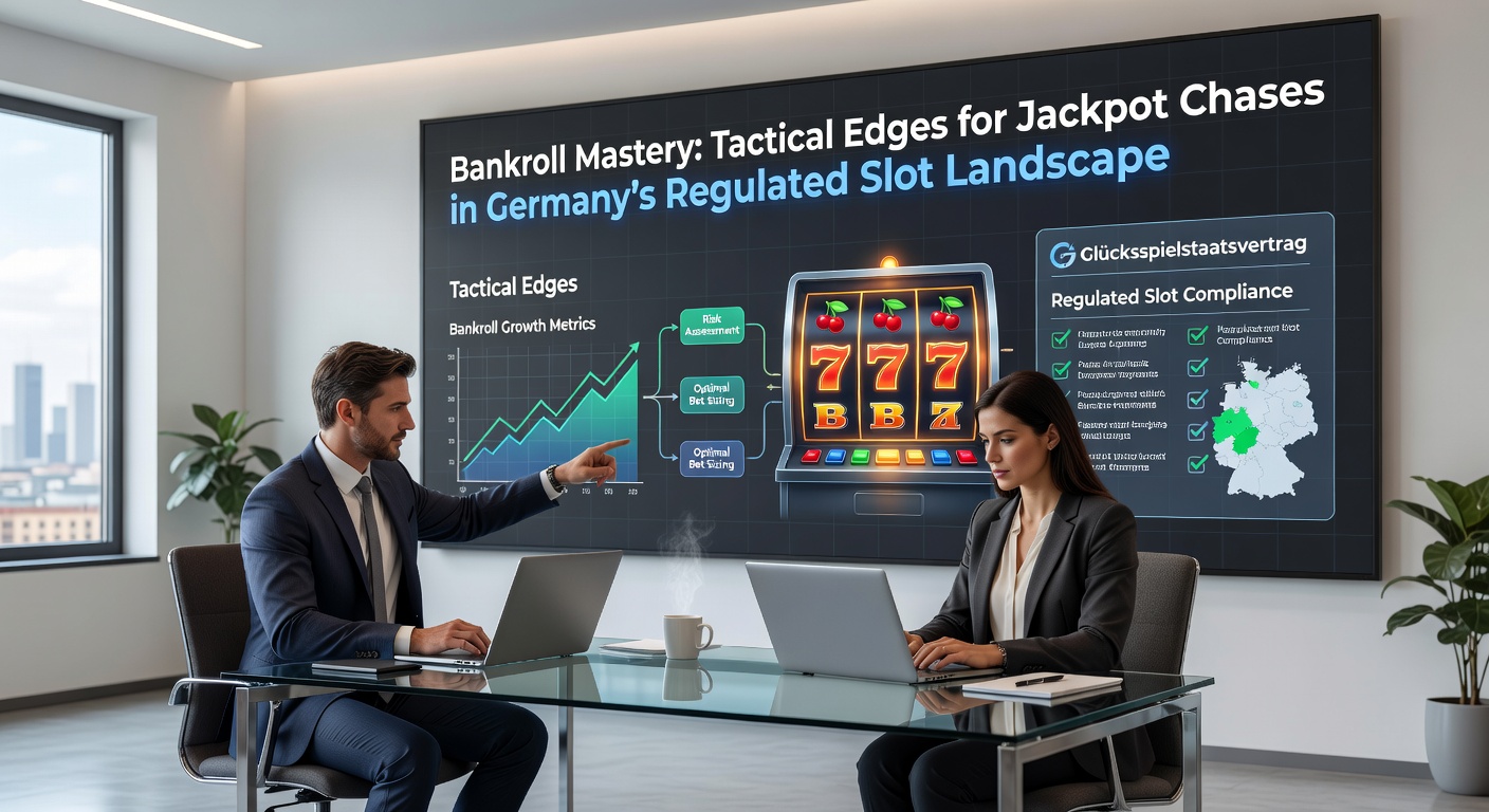 Grafik zur strategischen Bankroll-Verteilung bei progressiven Jackpot-Slots in lizenzierten deutschen Casinos