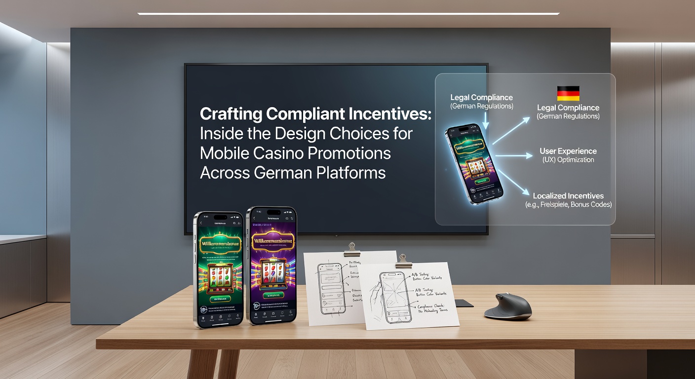 Mobile Casino Promotions auf deutschen Plattformen mit Fokus auf Compliance und Design