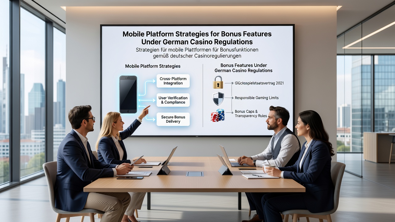 Entwickler-Team analysiert Compliance-Parameter für Bonus-Features in mobilen Casino-Plattformen