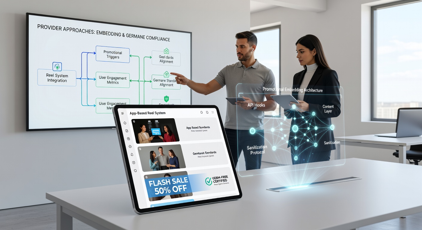 Technische Integration von Werbemechanismen in Reel-Apps mit Fokus auf Compliance
